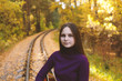 © Evgeniya_St - Charming girl in the autumn park