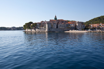 Hafen von Korcula - Kroatien