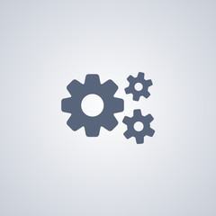 Poster - Industry, settings, vector best flat icon