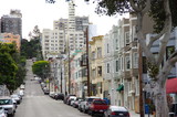 Fototapeta Miasto - Une rue dans San Francisco (USA)