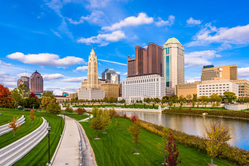 Wall Mural - Columbus, Ohio, USA Skyline