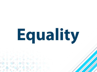equality modern flat design blue abstract background