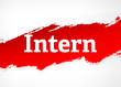 Intern Red Brush Abstract Background Illustration