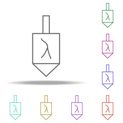Poster - religious sign outline icon. Elements of religion in multi color style icons. Simple icon for websites, web design, mobile app, info graphics