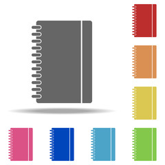 Aufkleber - notebook icon. Elements of web in multi color style icons. Simple icon for websites, web design, mobile app, info graphics