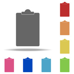 Aufkleber - securities holder icon. Elements of web in multi color style icons. Simple icon for websites, web design, mobile app, info graphics