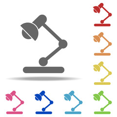 Poster - table lamp icon. Elements of web in multi color style icons. Simple icon for websites, web design, mobile app, info graphics