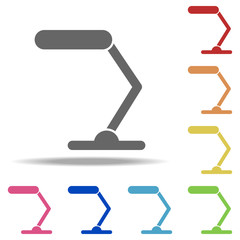 Poster - table lamp icon. Elements of web in multi color style icons. Simple icon for websites, web design, mobile app, info graphics