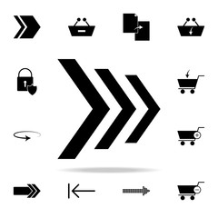 Poster - arrows icon. web icons universal set for web and mobile