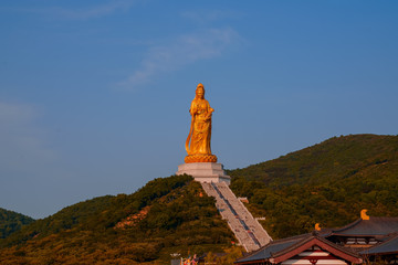 Wall Mural - Bling Buddha statue