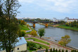Western Dvina River and Kirov Bridge, Vitebsk, Belarus