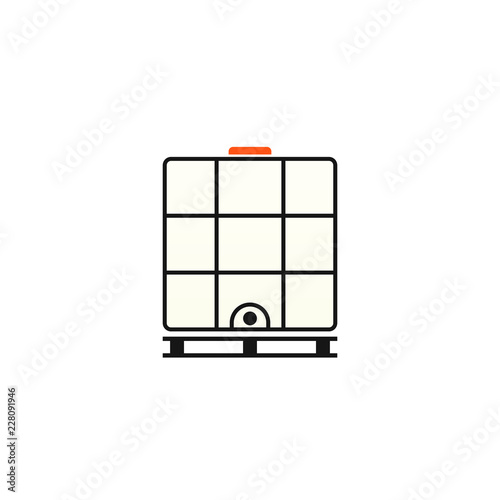 Download Ibc Container Icon Intermediate Bulk Container Clipart Image Isolated On White Background Buy This Stock Vector And Explore Similar Vectors At Adobe Stock Adobe Stock Yellowimages Mockups
