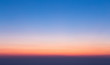 Colorful clear sky without cloud at twilight time before sunrise