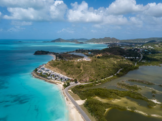 Wall Mural - panoramic view of the island