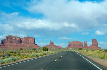 Wall Mural - monument valley. navajo tribal park, usa.