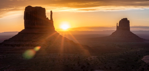 Wall Mural - monument valley. navajo tribal park, usa.