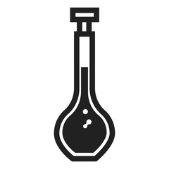 Poster - Laboratory glass icon. Simple illustration of laboratory glass vector icon for web design isolated on white background
