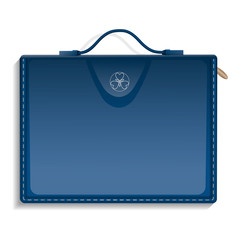Poster - Hand case icon. Realistic illustration of hand case vector icon for web design