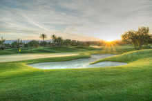 Golfcourse Sunrise
