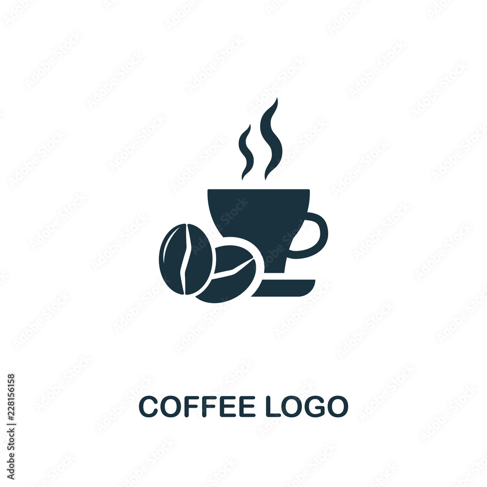 Coffee Logo icon. Premium style design from coffe shop icon collection ...