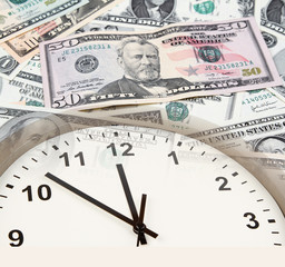 Wall Mural - Time is money