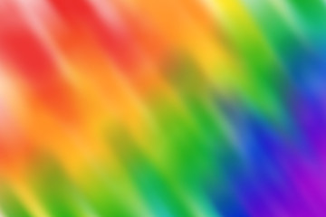 Wall Mural - rainbow blur