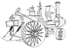 Steam Traction Engines Free Stock Photo - Public Domain Pictures