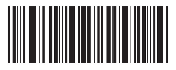 barcode vector icon. bar code for web design. isolated illustration