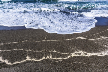 Wall Mural - Pictures of sand on the Mediterranean coast