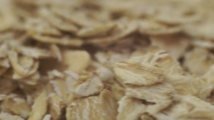 Poster - Cereals background macro view, rotation 360 degrees. 