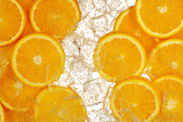 Wall Mural - ORANGE SLICES