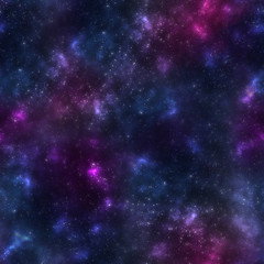 seamless pattern with bright multicolored texture of cosmos