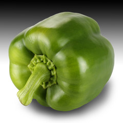 Wall Mural - SINGLE GREEN PEPPER