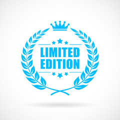 Sticker - Vector emblem limited edition