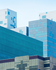 Poster - Skyscrapers in Singapore financial district