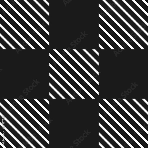Geometric seamless background vector illustration. Pattern for trendy fabric,...