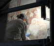 restoration of fresco paintings, Terceira, Azores, Portugal