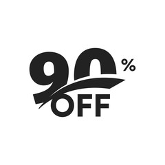 Poster - discount symbol. Business promotion sticker. Hot season sale label, holiday coupon icon. Template for promo flyer, banner design, poster. Vector illustration.