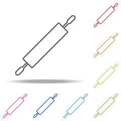 Aufkleber - rolling pin icon. elements of kitchen in multi color style icons. simple icon for websites, web desi