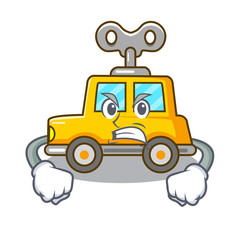 Sticker - Angry cartoon clockwork toy car for gift