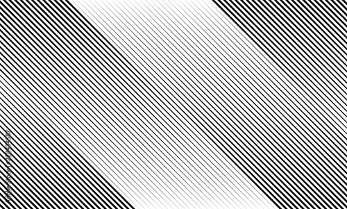 Vector Illustration of the pattern of black lines on white abstract backgroun...