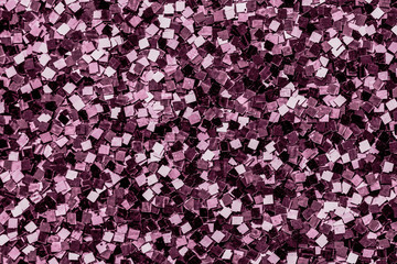 Sticker - Close up of pink sequin background