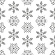 © evgeniya_m - Seamless pattern with snowflakes decor