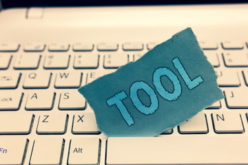 Poster - Writing note showing Tool. Business photo showcasing A thing used in an occupation Device that carries out function.