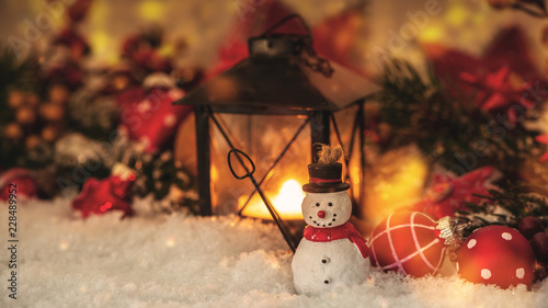 Stimmungsvolle Romantische Vintage Weihnachtsdekoration