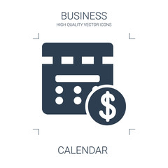 Canvas Print - calendar icon