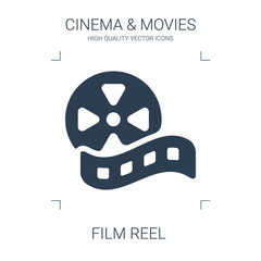 Canvas Print - film reel icon