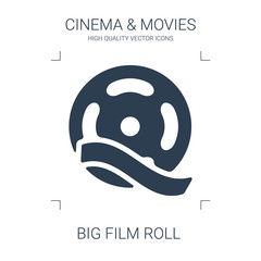 Canvas Print - big film roll icon