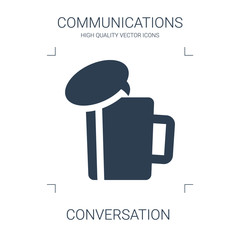 Poster - conversation icon