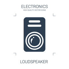 Canvas Print - loudspeaker icon